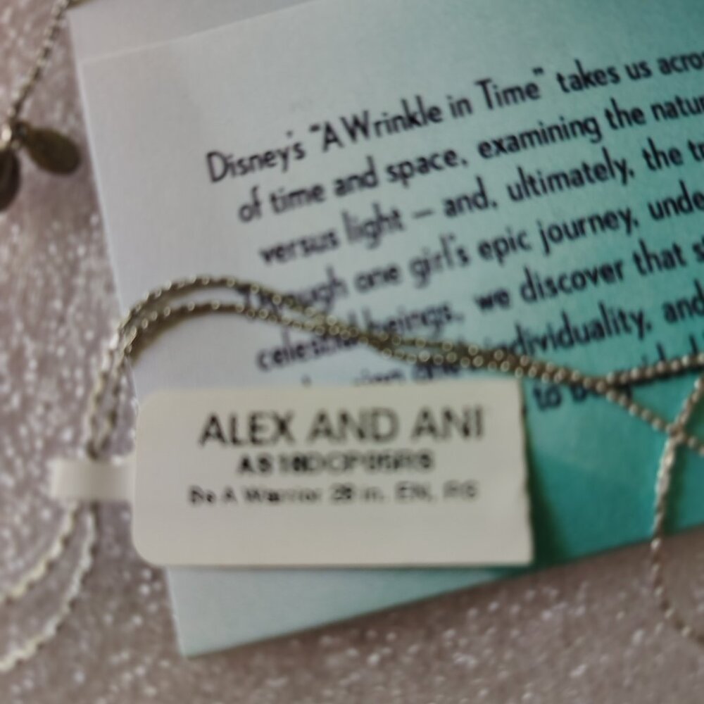 New Disney Alex and Ani Be a Warrior Expandable Necklace  569 - Picture 6 of 8